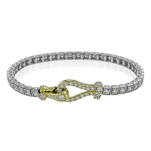 Bracelet in 18k Gold with Diamonds