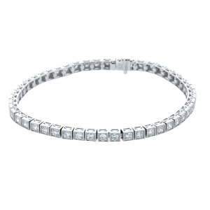 Bracelet in 18k Gold with Diamonds