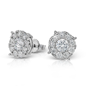 Earring in 18k Gold with Diamonds