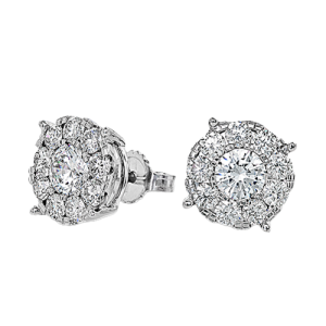Earring in 18k Gold with Diamonds