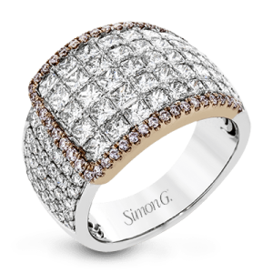Right Hand Ring in 18k Gold with Diamonds