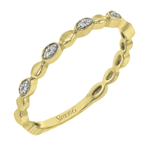 Right Hand Ring in 14k Gold with Diamonds