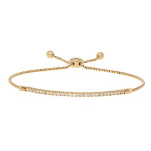 Diamond Tennis Bolo Bracelet