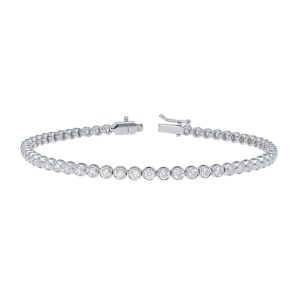 Diamond Bezel Tennis Bracelet