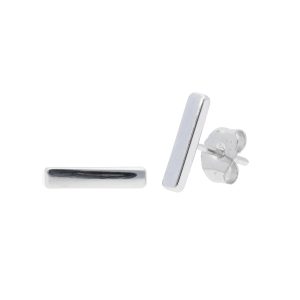 Thin Bar Stud Earrings