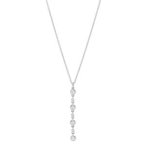 Diamonds by the Yard Drop Necklace
