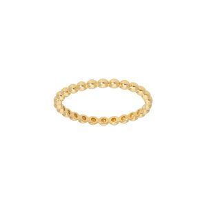 Gold Ball Ring
