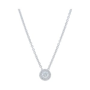 Halo Diamond Pendant