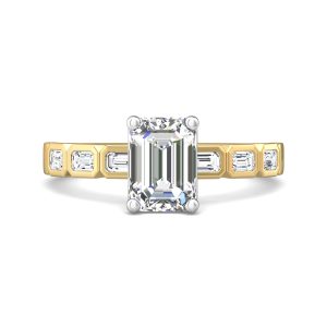Channel/Shared Prong Engagement Ring from the Channel/Shared Prong collection