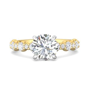 Channel/Shared Prong Engagement Ring from the Channel/Shared Prong collection