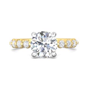 Channel/Shared Prong Engagement Ring from the Channel/Shared Prong collection