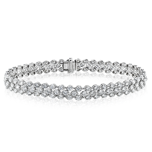 Bracelet in 18k Gold with Diamonds