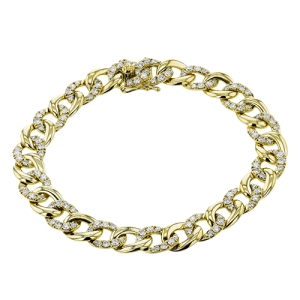 Bracelet in 18k Gold with Diamonds