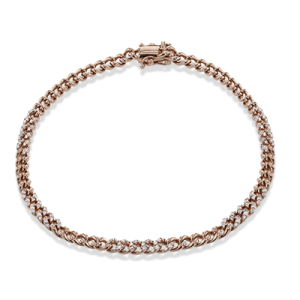Bracelet in 18k Gold with Diamonds