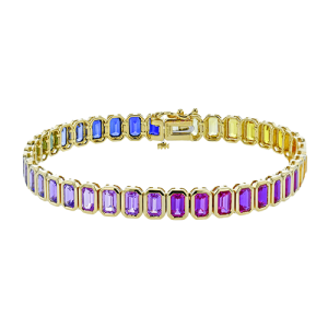 Color Bracelet in 18k Gold