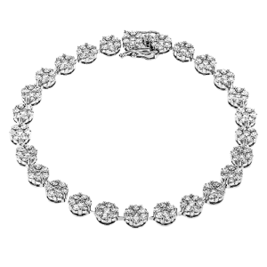 Bracelet in 18k Gold with Diamonds