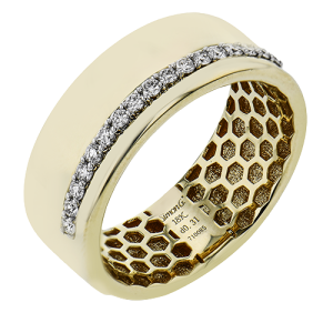 Right Hand Ring in 18k Gold with Diamonds