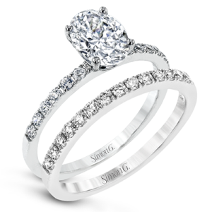 Wedding Set in 18k Gold with Diamonds