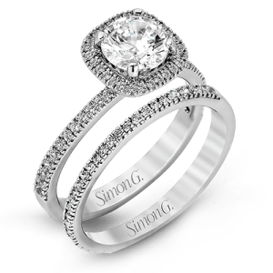 Wedding Set in 18k Gold with Diamonds
